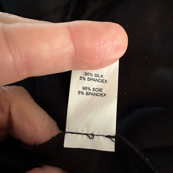 Ramy Brook Stretch Silk Allyn Paperbag Waist, Cropped Pants - Picture 12 of 12